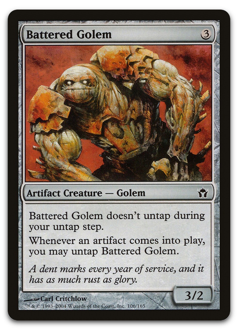 Battered Golem #106 (NM) Fifth Dawn 5DN Magic MTG - Bild 1 von 2