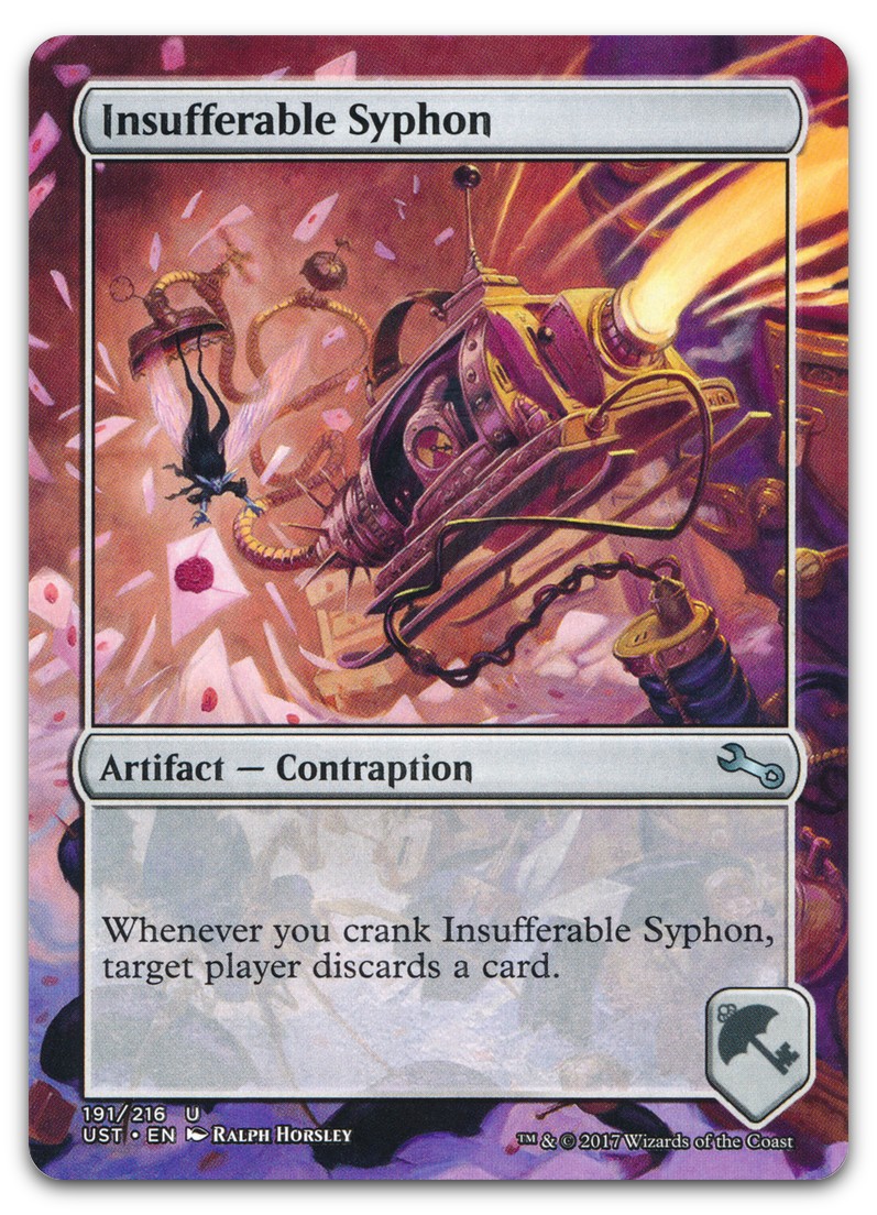 Insufferable Syphon #191 (NM) Unstable UST Magic MTG - Picture 1 of 1