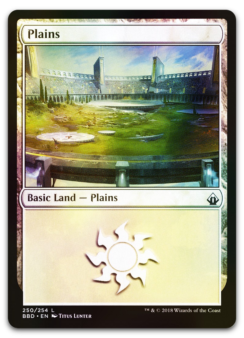 Plains #250 (Foil) (NM) Battlebond BBD Magic MTG - Picture 1 of 2