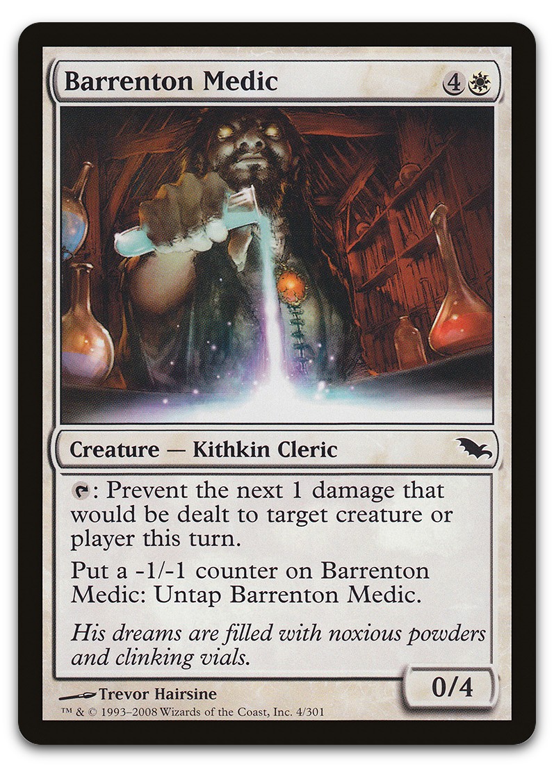 Barrenton Medic #4 (LP) Shadowmoor SHM Magic MTG - Bild 1 von 1