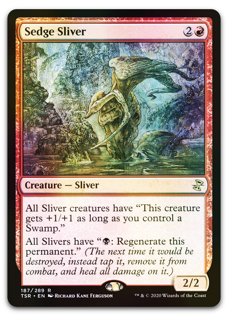 Sedge Sliver #187 (Foil) (NM) Time Spiral Remastered TSR Magic MTG - Bild 1 von 2